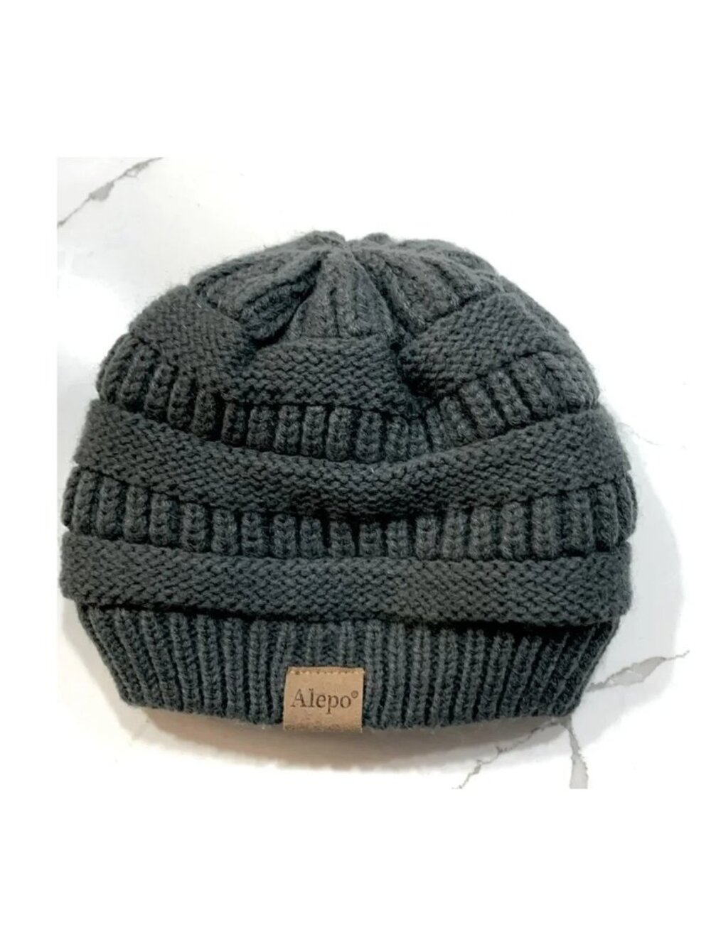 ALEPO | Grey Baby Winter Beanie Fleece Knit Hat
